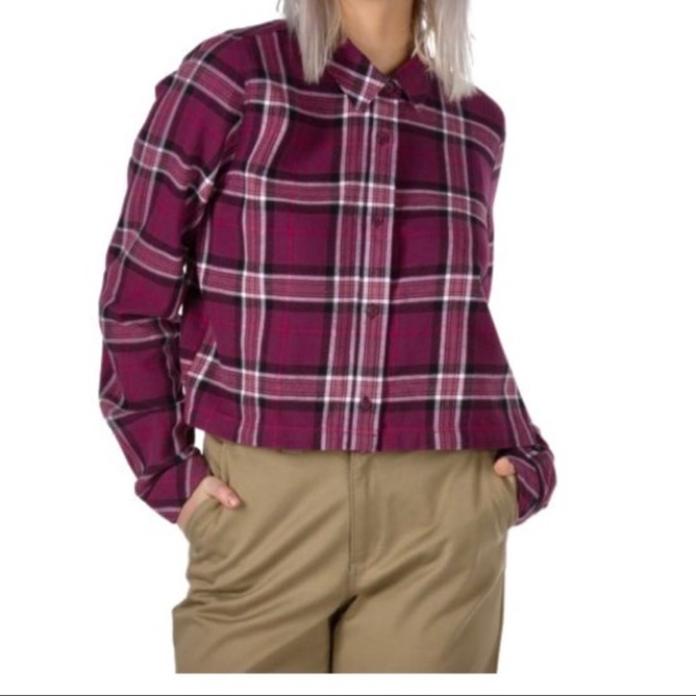 NWT Vans Box Car Flannel